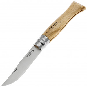 Нож Opinel  №9, нержавеющая сталь, рукоять бук