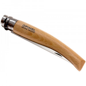 Нож Opinel филейный №10, нержавеющая сталь, рукоять бук