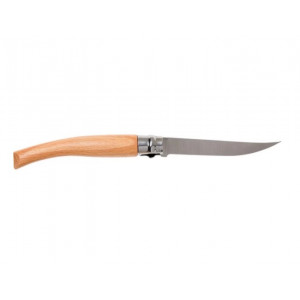 Нож Opinel филейный №10, нержавеющая сталь, рукоять бук