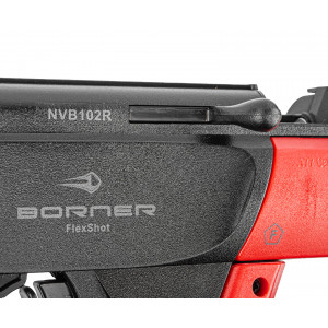 Винтовка пневматическая мультикомпрессионная Borner Flex Shot Multi-Pump, Red кал. 4,5 мм (пластик, 3 Дж) Винтовка пневматическая мультикомпрессионная Borner Flex Shot Multi-Pump, Red кал. 4,5 мм (пластик, 3 Дж)