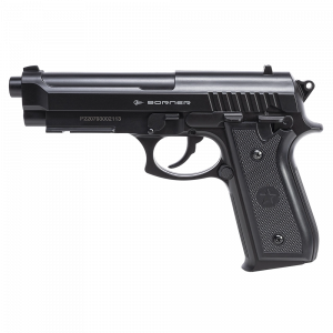 Пневматический пистолет Borner 92 (Beretta 92), кал. 4,5 мм, пластик Пневматический пистолет Borner 92 (Beretta 92), кал. 4,5 мм, пластик