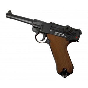 Пневматический пистолет Borner P08 Blowback кал. 4,5 мм (Parabellum) Пневматический пистолет Borner P08 Blowback кал. 4,5 мм (Parabellum)