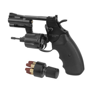 Пневматический револьвер Stalker STR (Colt Python 2,5”), кал. 4,5 мм Пневматический револьвер Stalker STR (Colt Python 2,5”), кал. 4,5 мм
