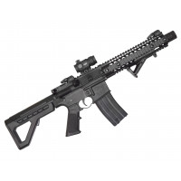 Пневматическая винтовка Crosman DPMS SBR Full Auto (M16, 3 Дж, коллиматор) Пневматическая винтовка Crosman DPMS SBR Full Auto (M16, 3 Дж, коллиматор)